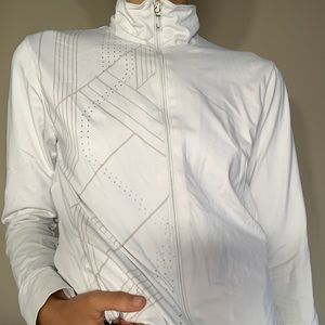 Light athletic zip up